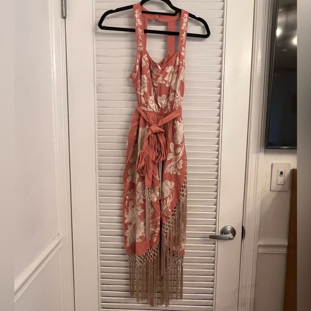 Anthropologie Tropical Dress